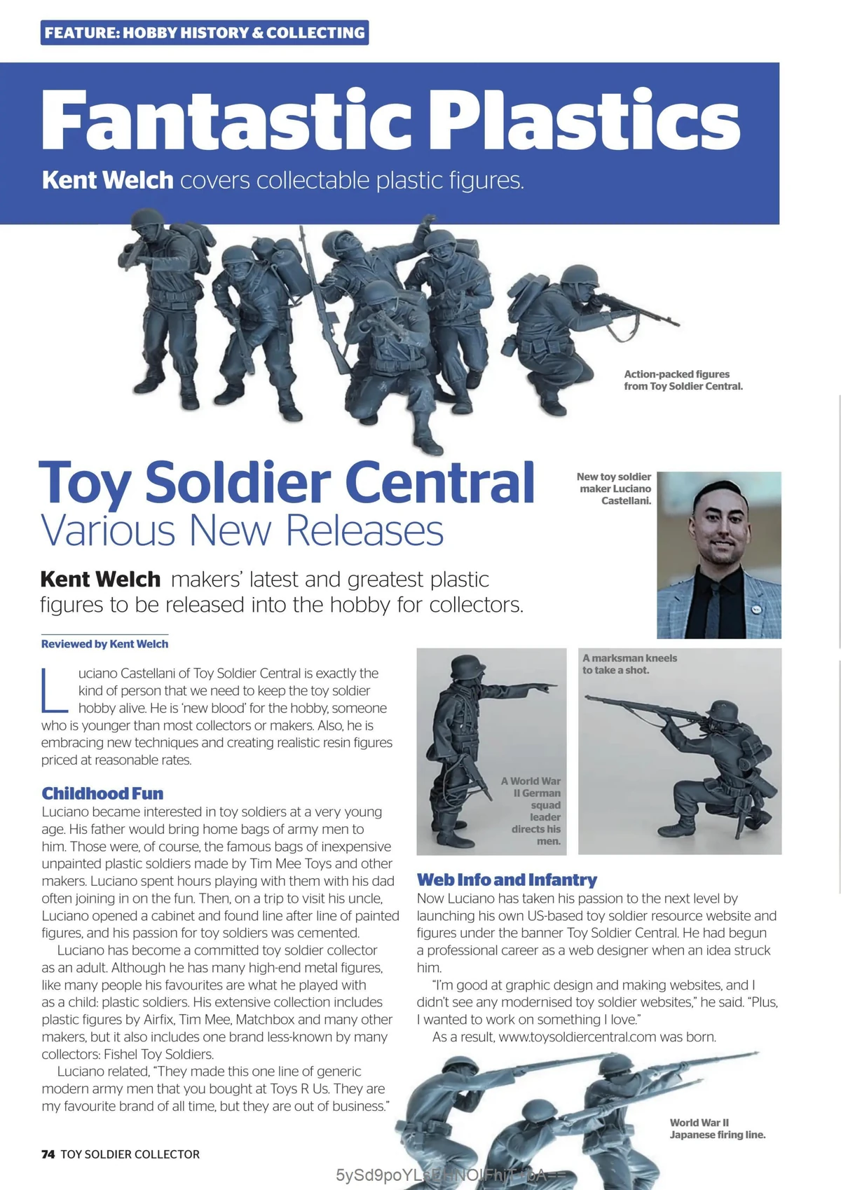 Toy Soldier Collector Feature, page 1