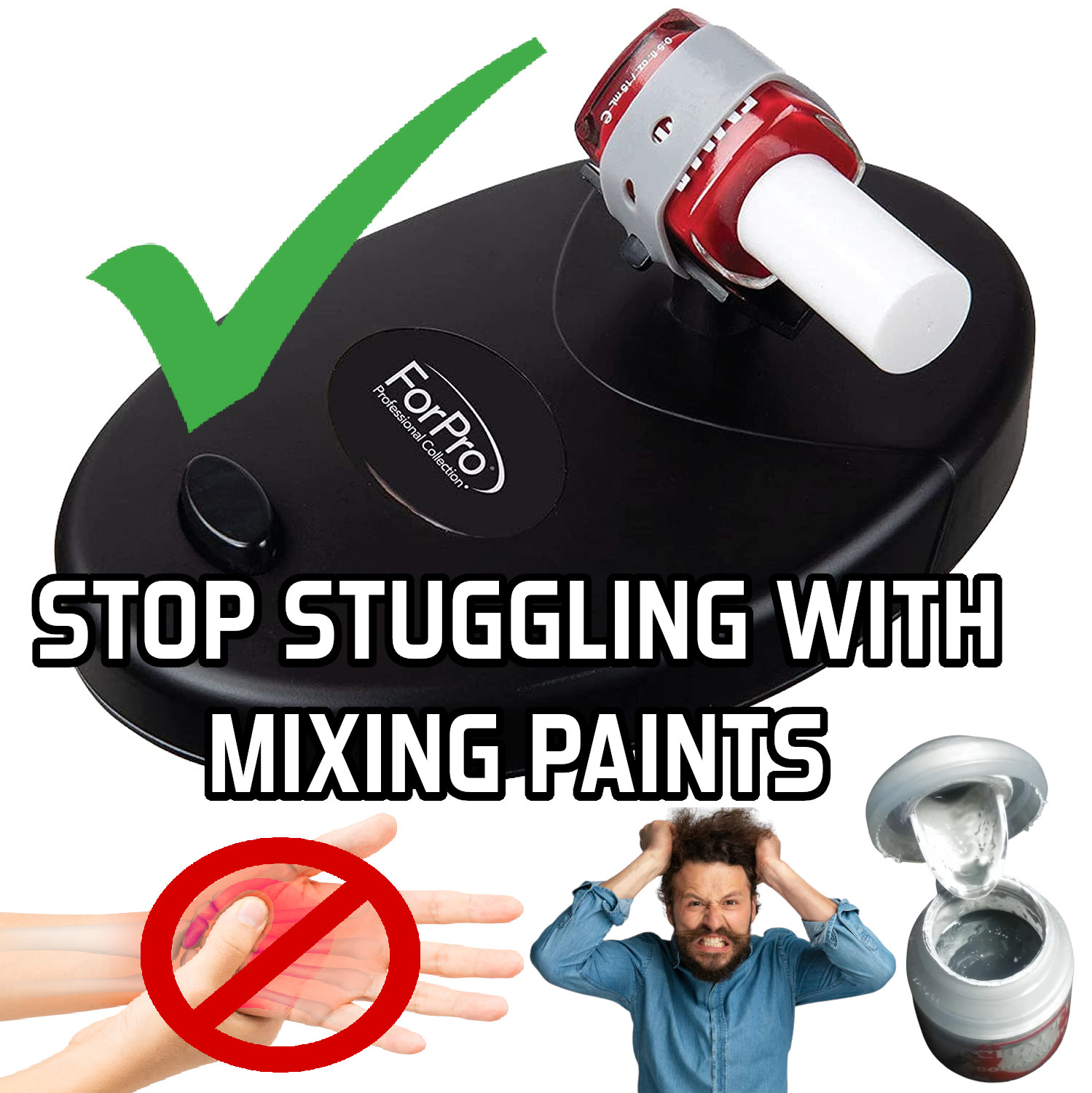The Number 1 Best Miniature Paint Shaker And Mixer - Stop Struggling With Paint Mixing By Hand