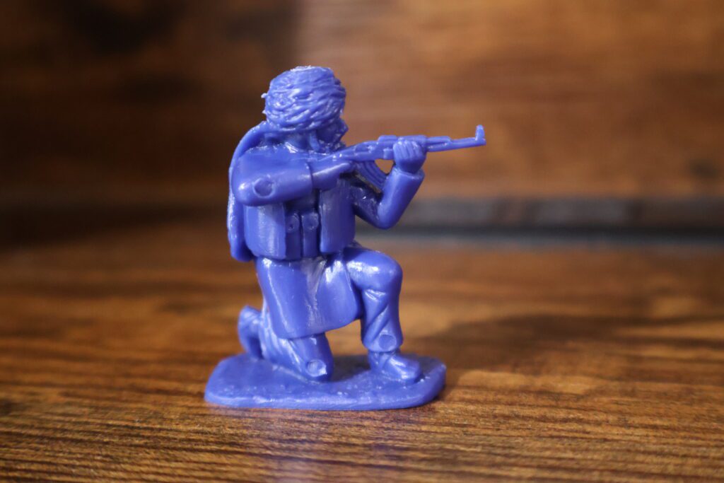 blue plastic army men armies in plastic