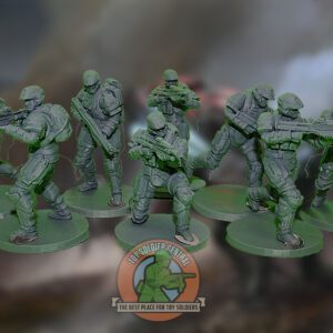 halo reach toy soldier squad resin army men