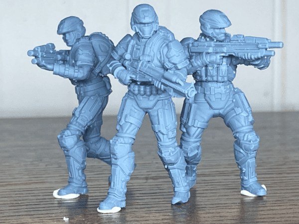 Halo, UNSC, Marine Toy Soldier Squad, Series One