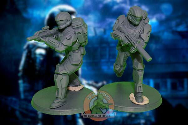 Orbital drop shock troopers halo toy soldier