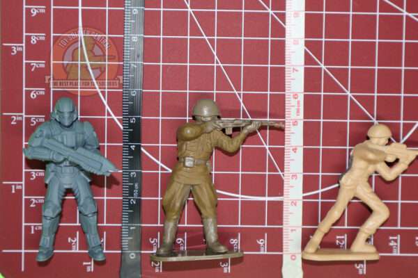 halo odst scale comparison to army men
