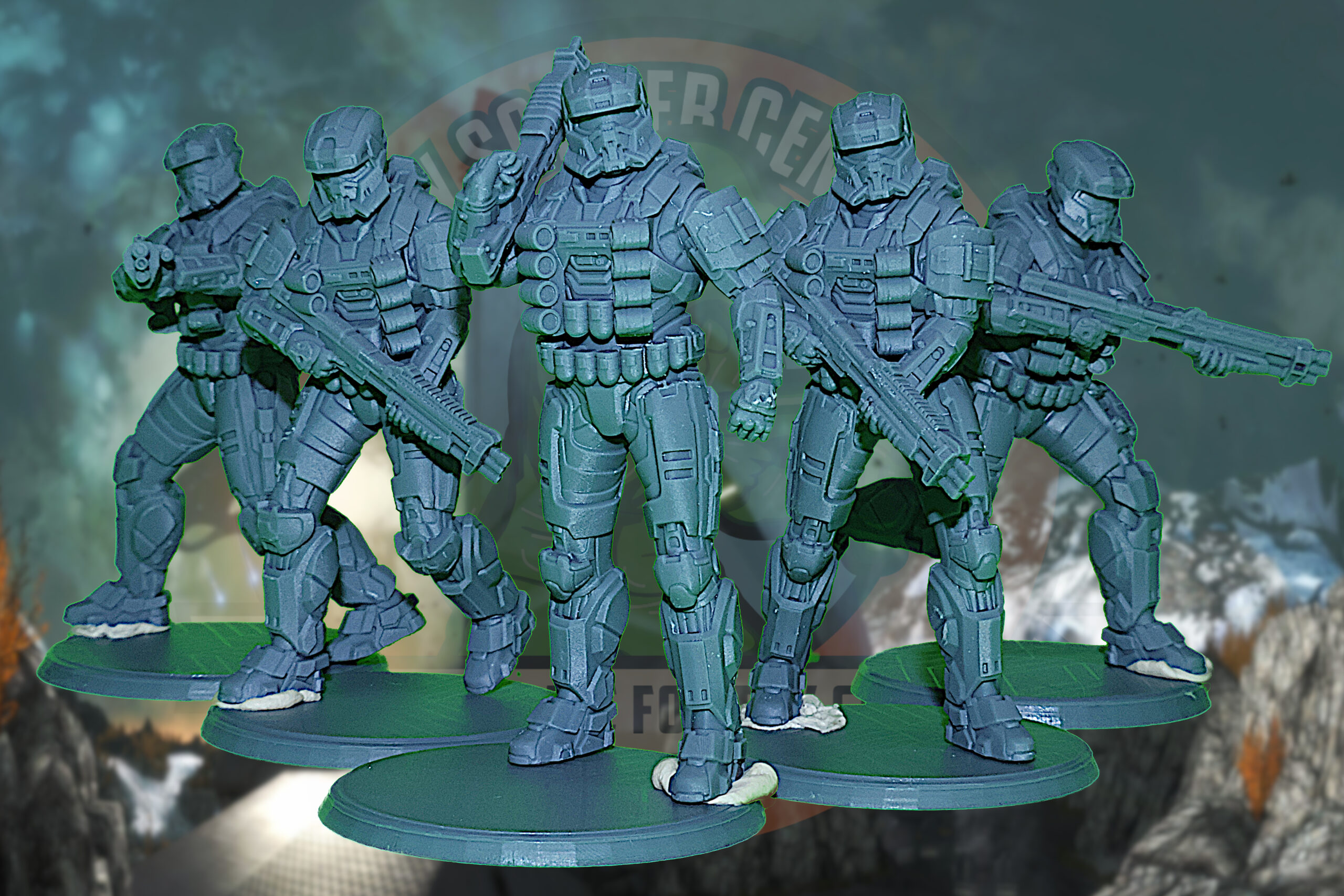 EOD spartan halo reach toy soldiers