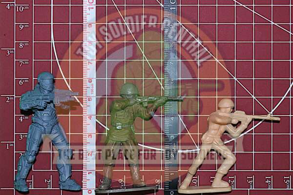 HAZOP halo toy soldiers 54mm scale