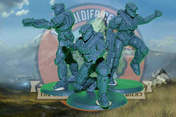 Halo Army Men Spartan Operators