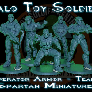 Halo Toy Soldiers Spartan Operator Armor