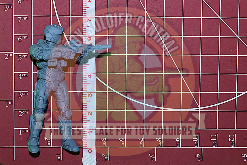Halo scout spartan scale 54mm toy soldier
