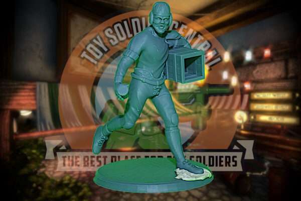bioshock pigskin nitro bomb splicer toy soldier 54mm