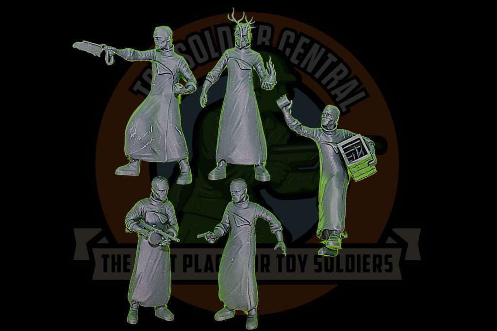 Bioshock | Dr. Grossman Splicer Toy Soldiers | 54mm Scale - Toy Soldier ...