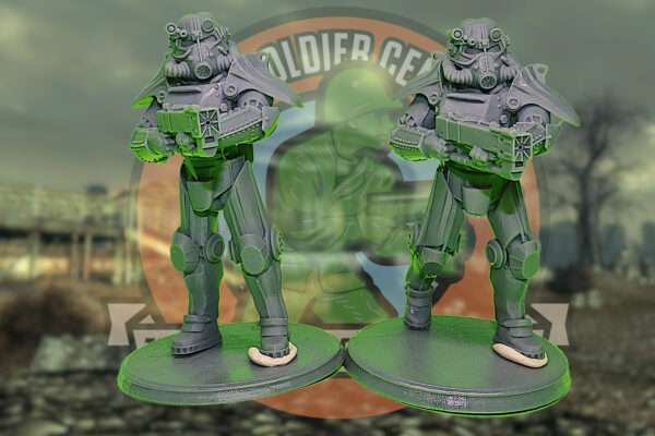fallout 3 power armor toy soldier