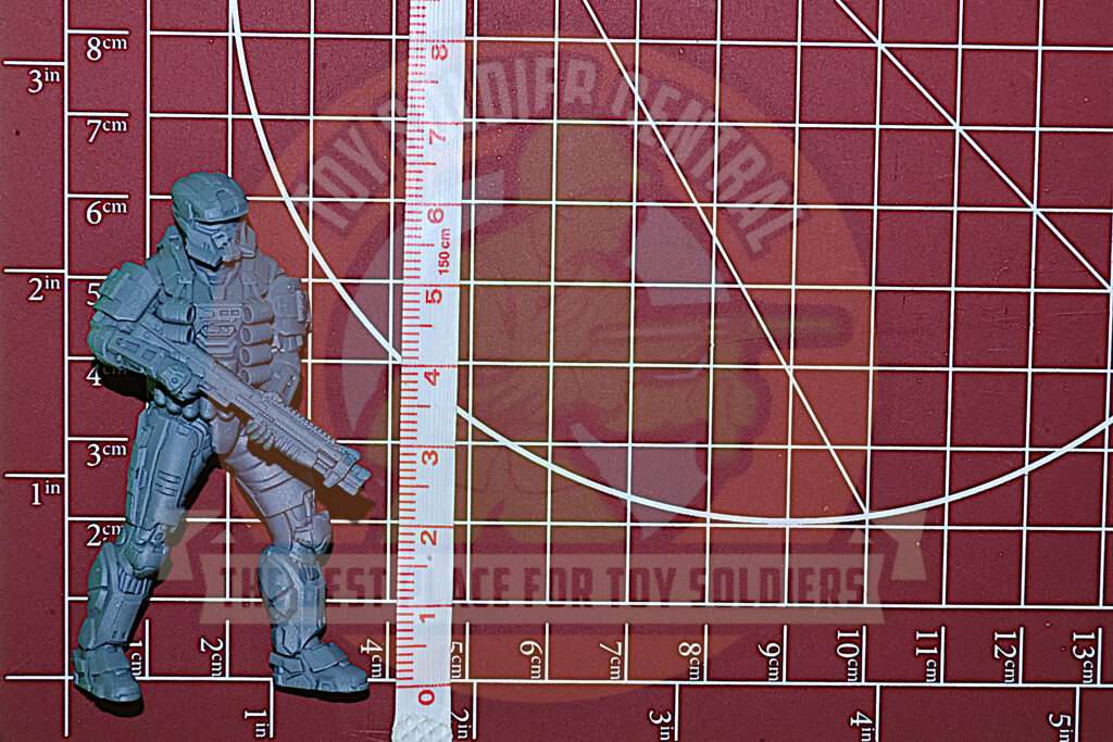 halo EOD spartan 54mm grey army men
