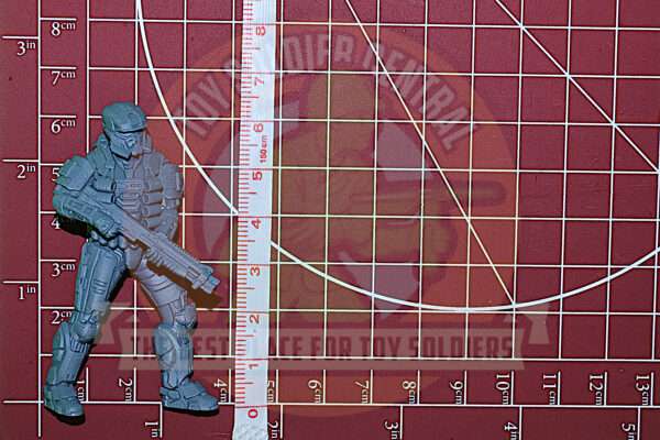 halo EOD spartan 54mm grey army men