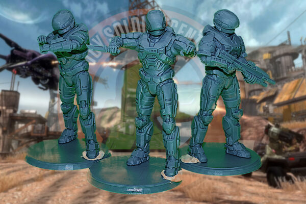 halo GUNGNIR armor spartan toy soldiers