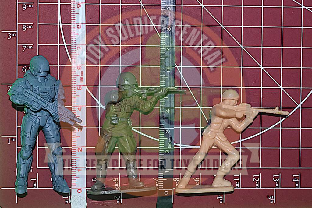 halo GUNGNIR spartan scale toy soldier 54mm