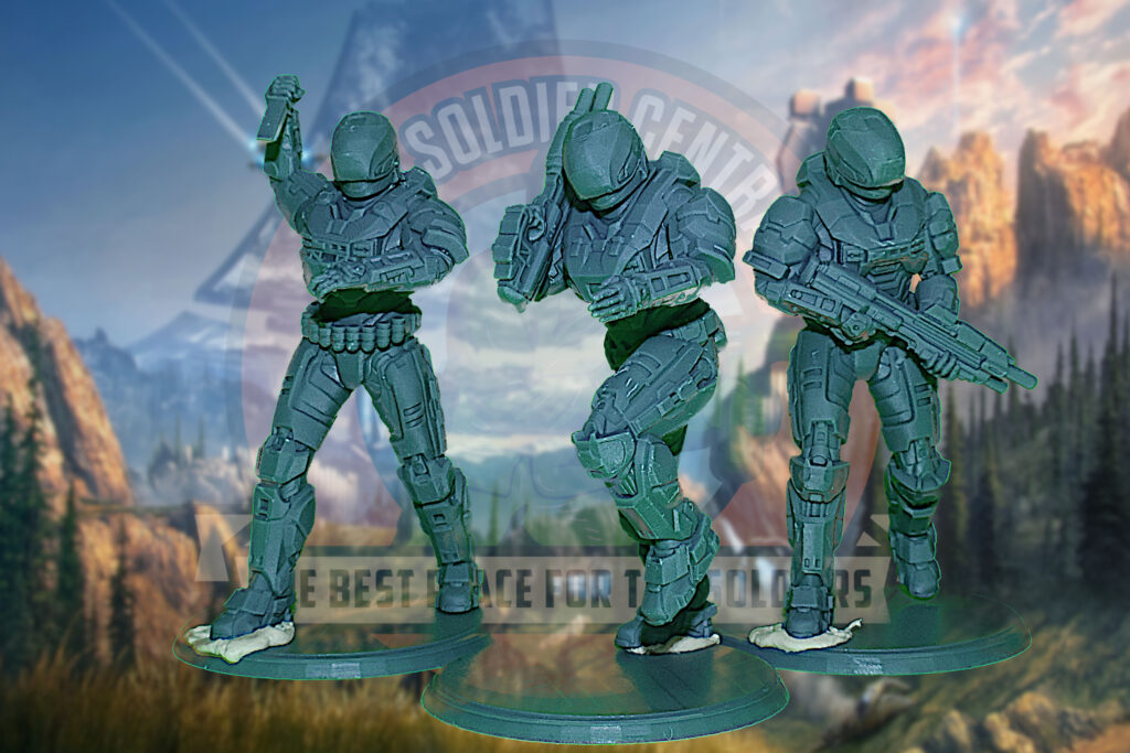 halo GUNGNIR team knife spartan toy soldier