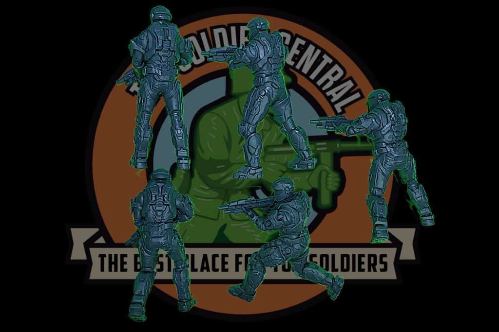 halo HAZOP spartan toy soldiers back 54mm