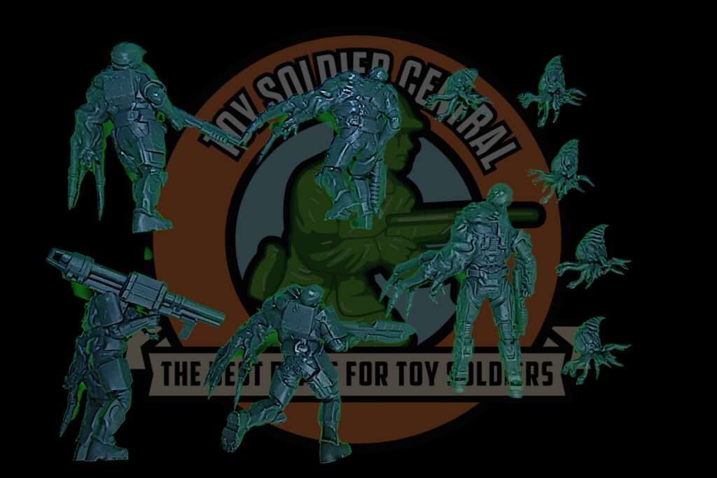 halo flood swarm infected marines 1 back