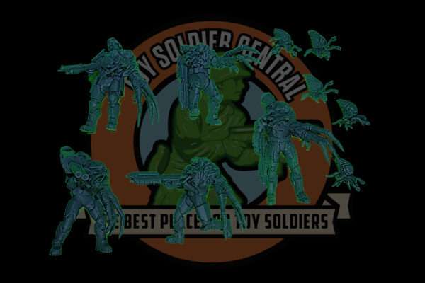 halo flood swarm infected marines 1 front