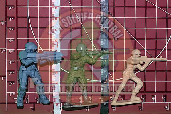 halo marine army men scale 54mm