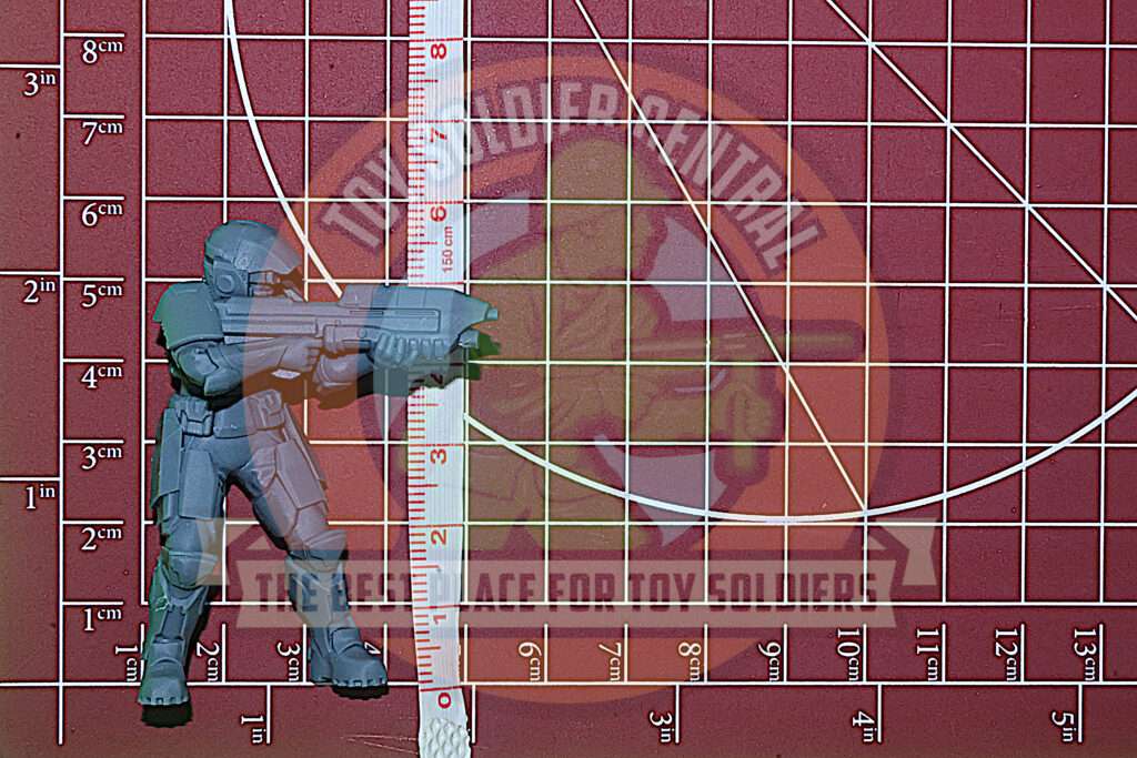 halo marine toy soldier 54mm scale