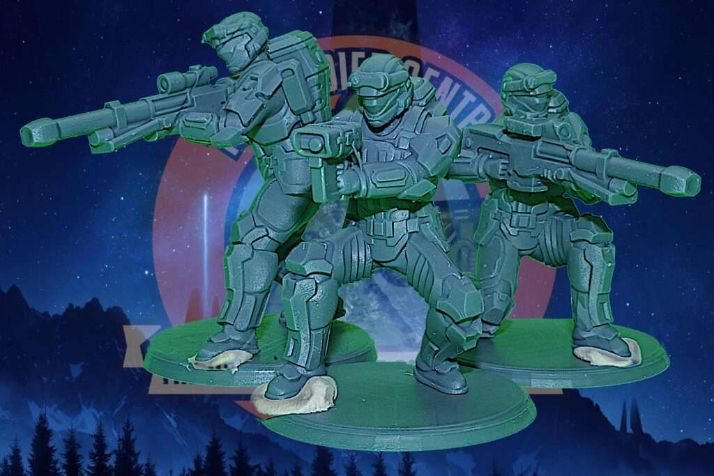 halo odst sniper and spotter toy soldiers
