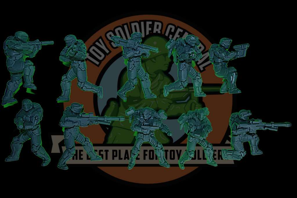 halo odst squad 2 toy soldier 54mm front
