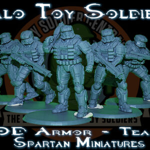 halo spartan EOD series 1 toy soldiers 54mm