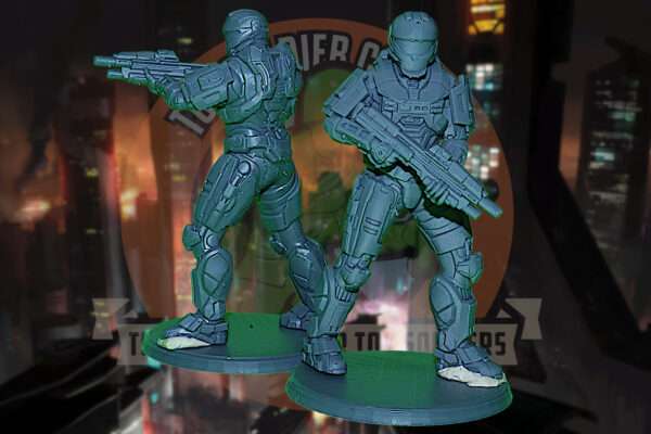 halo spartan cqc armor team 54mm