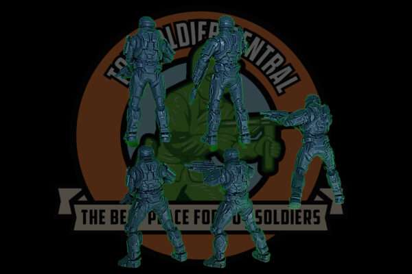 halo spartan cqc armor toy soldiers back 54mm