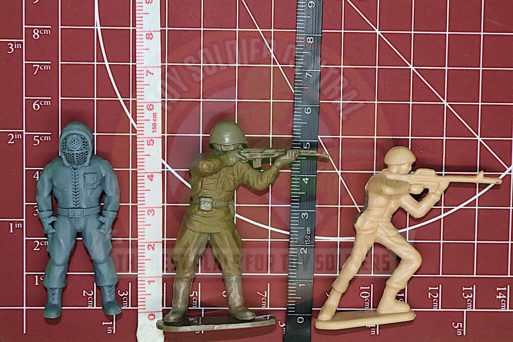 squid game toy soldier army men scale