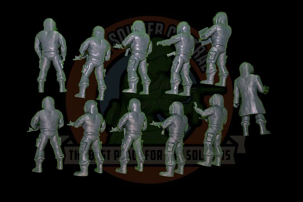squid game toy soldiers 54mm squad