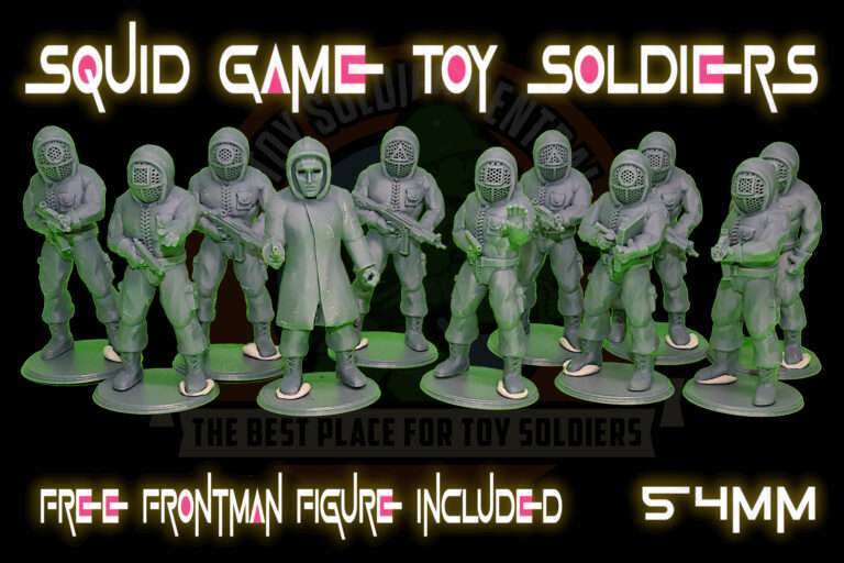 Squid Games | Pink Guard Toy Soldiers | Series One | 54mm Scale