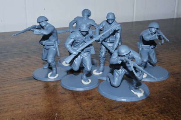 54mm japanese toy soldiers