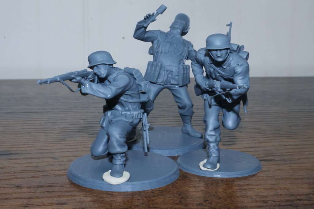 german 3d pritned army men
