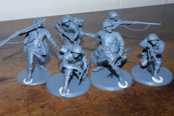 russian 3d printed toy soldiers
