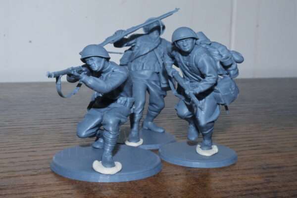 russian 54mm 3d printed army men