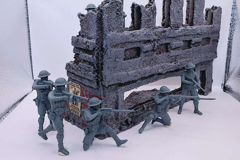 WW2 British 8th Army Assault Squad