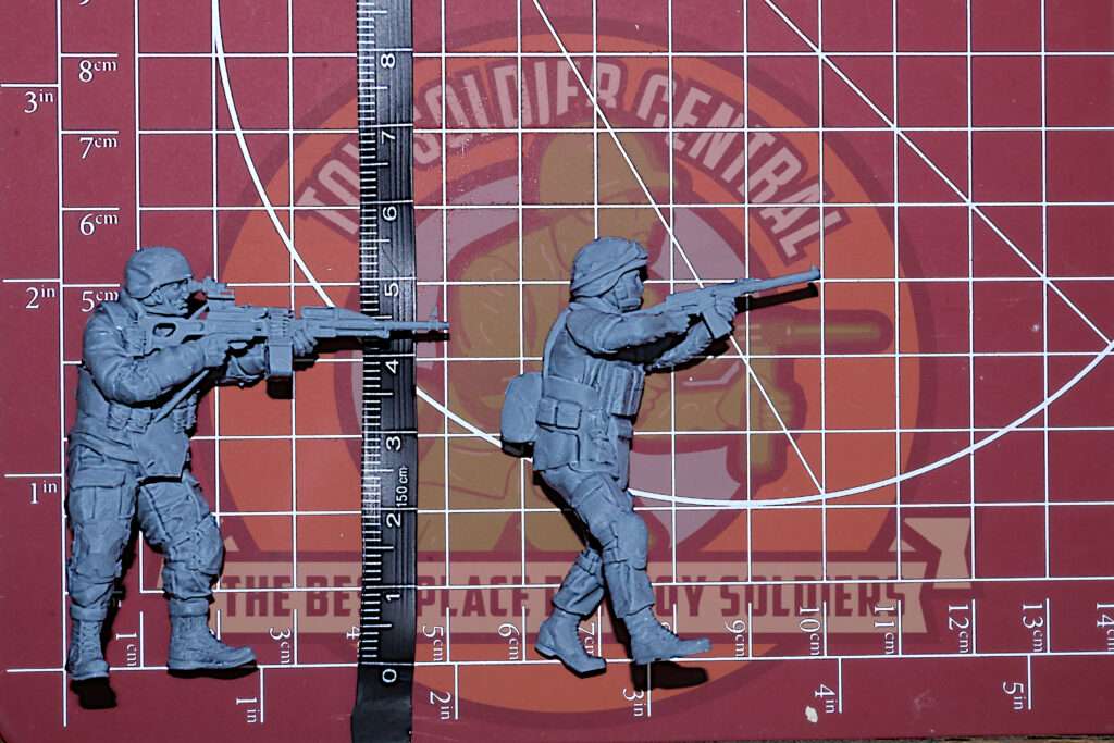 54mm modern russian toy soldiers