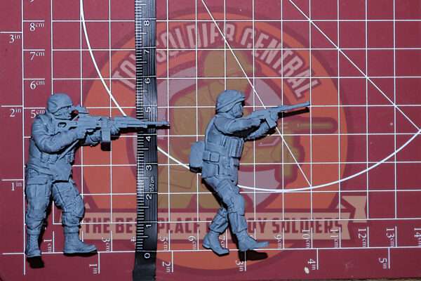 54mm modern russian toy soldiers