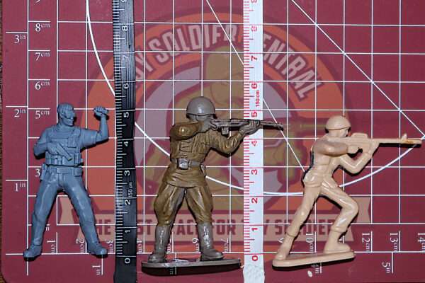54mm police toy soldiers