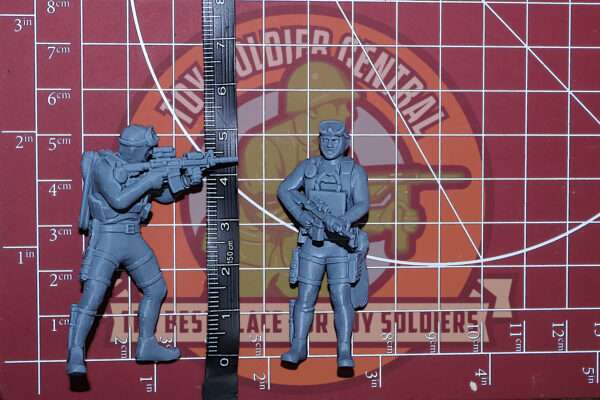 Frogmen Navy Seals 54mm army men