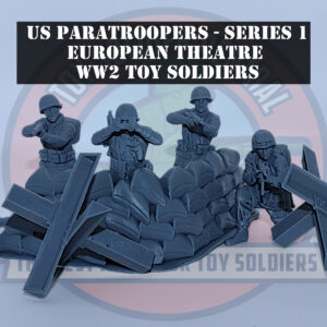 US Paratrooper Toy Soldiers Resin WW2