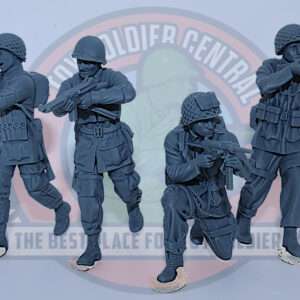 american paratroopers squad toy soldiers