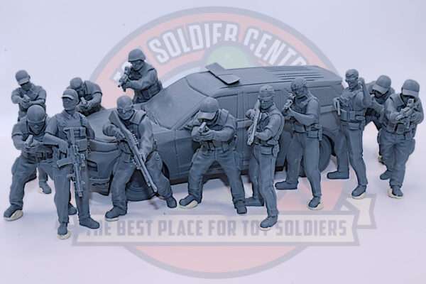 cop modern army men squad