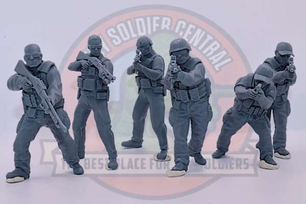 cop toy soldiers modern