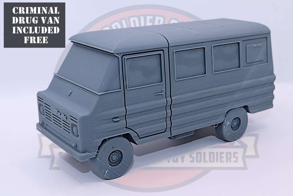 drug van terrain 54mm car