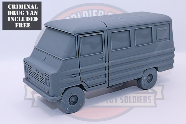 drug van terrain 54mm car