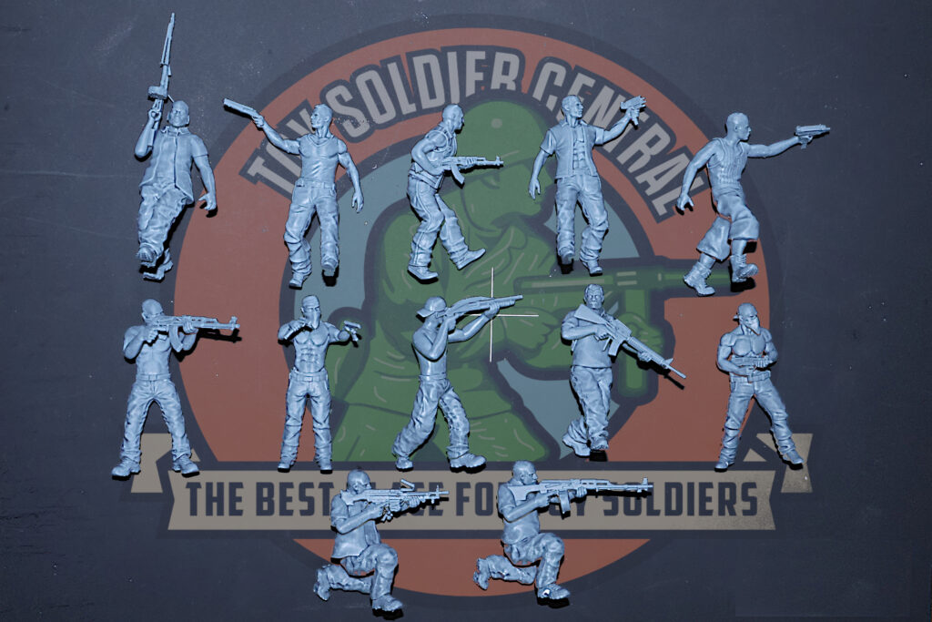 gangster army men front