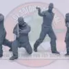 gangster army men resin